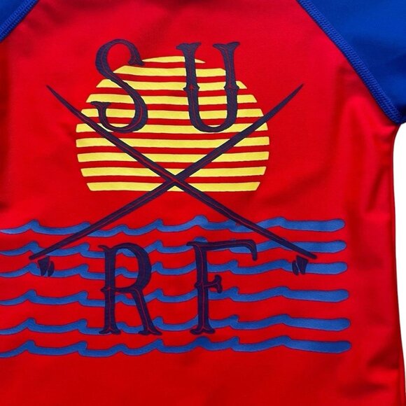 Hanna Andersson Toddler Boys Surf Rashguard Top Size 2 Years - Picture 2 of 3